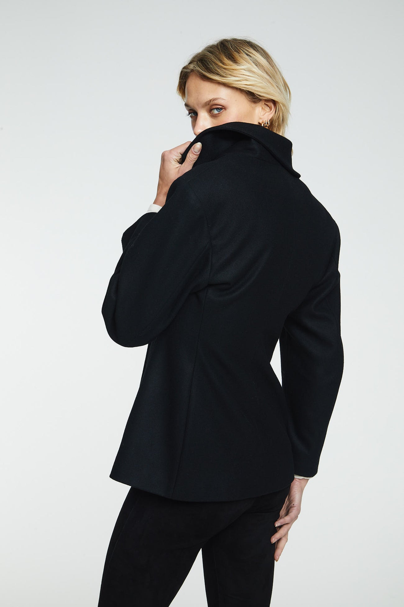 Wool Jacket Black Yttertøy