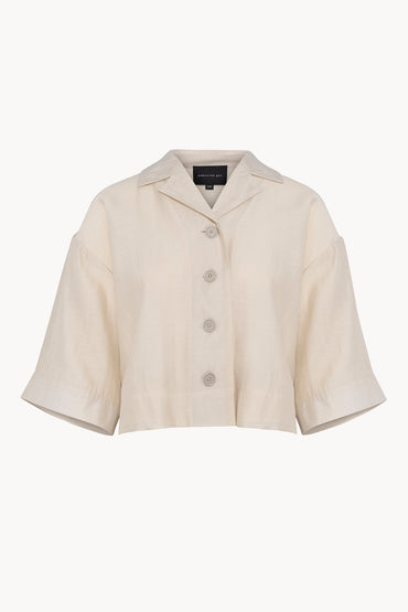 Tara Shirt Beige Bluser