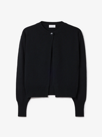 Single Btn Cardigan Black Cardigans