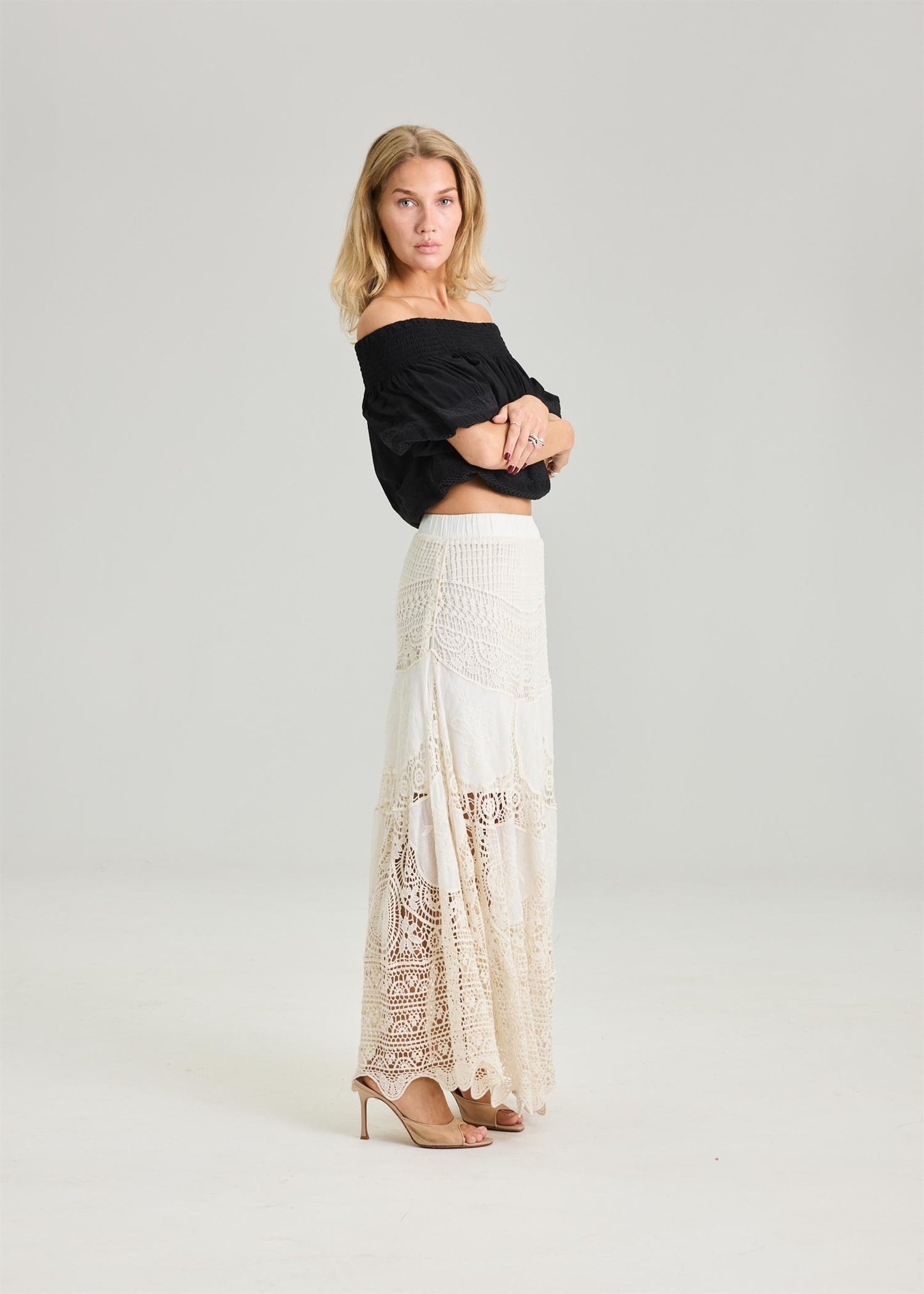 Skjørt | Bohe Skirt Cream