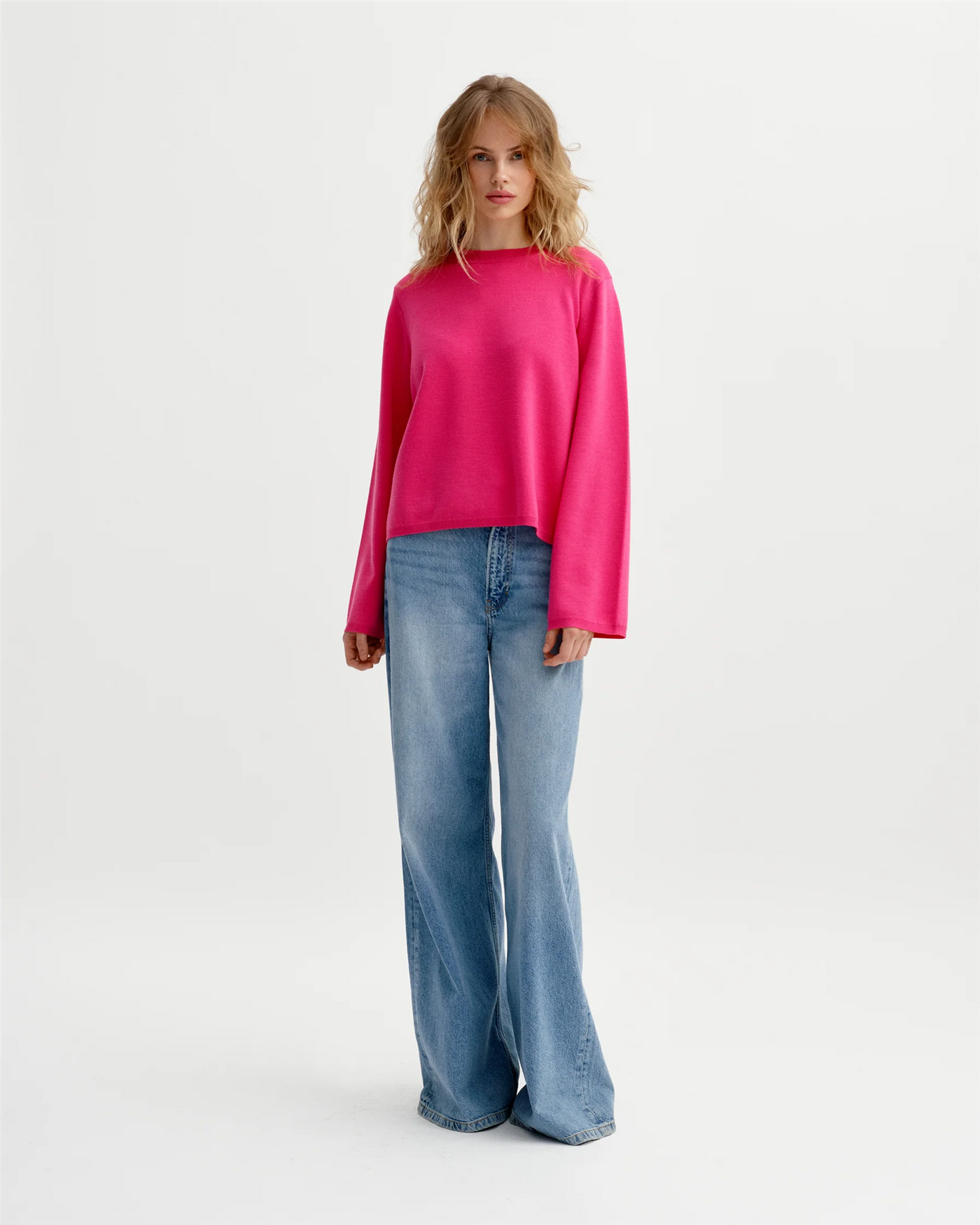 Montreal Sweater Power Pink Gensere