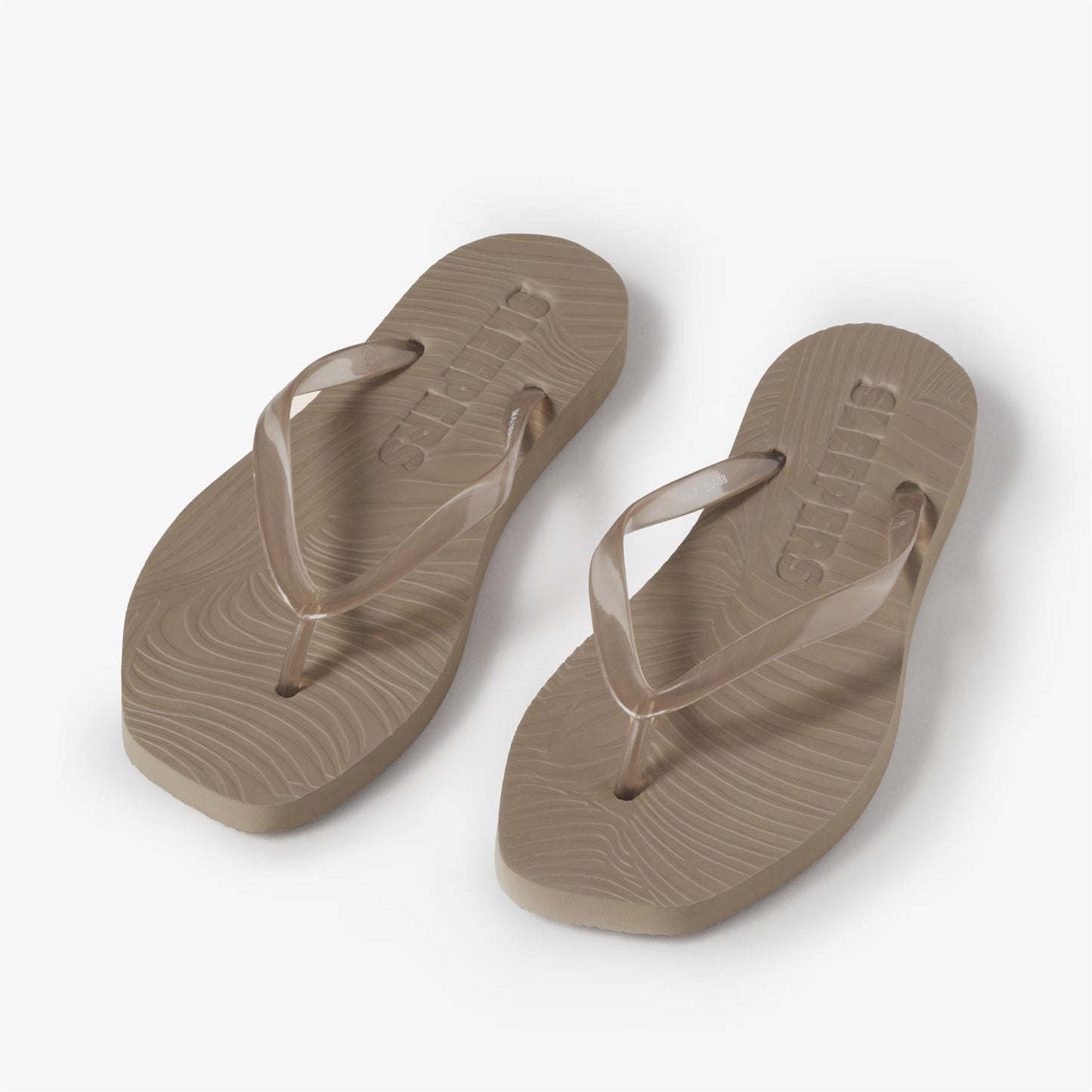 Sko | TAPERED - Sand Transparent