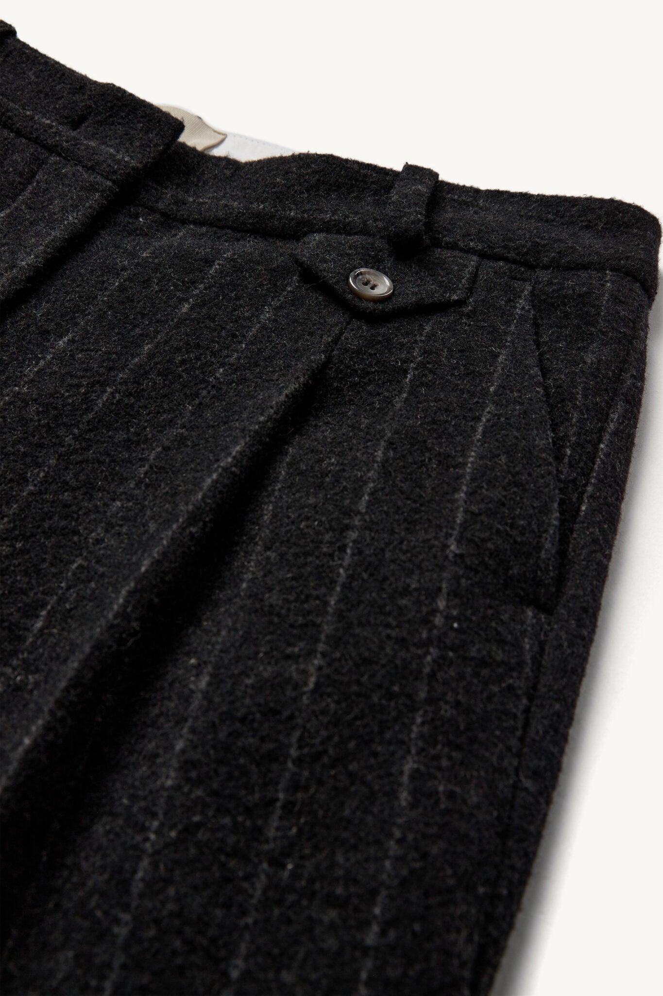 Richard Pants Black Pinstripe Bukser