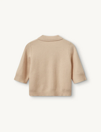 Como Cropped Cardigan Macadamia Cardigans