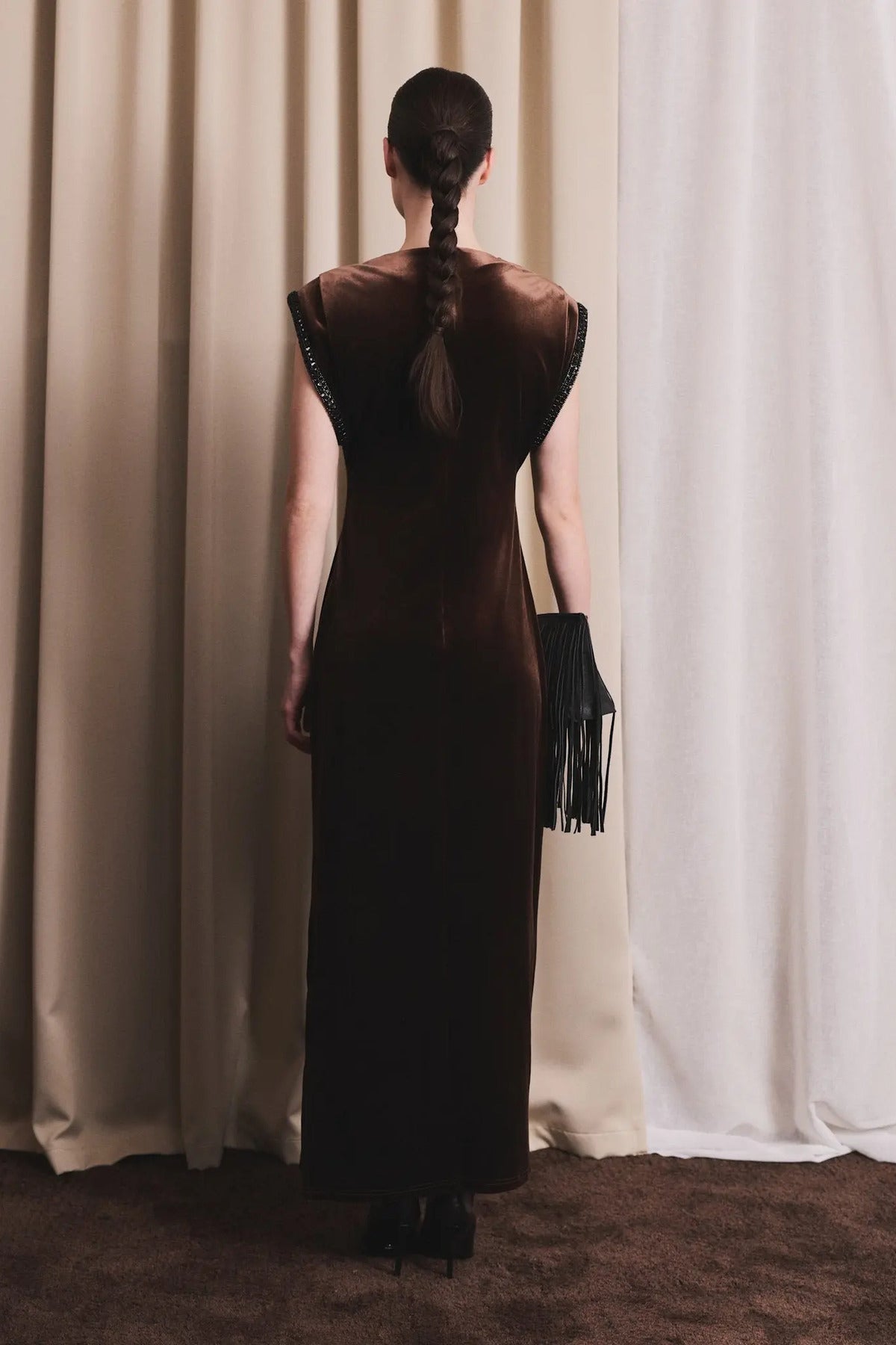 Sunset Velour Dress