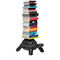 Turtle Carry Bookshelf Black Hyller