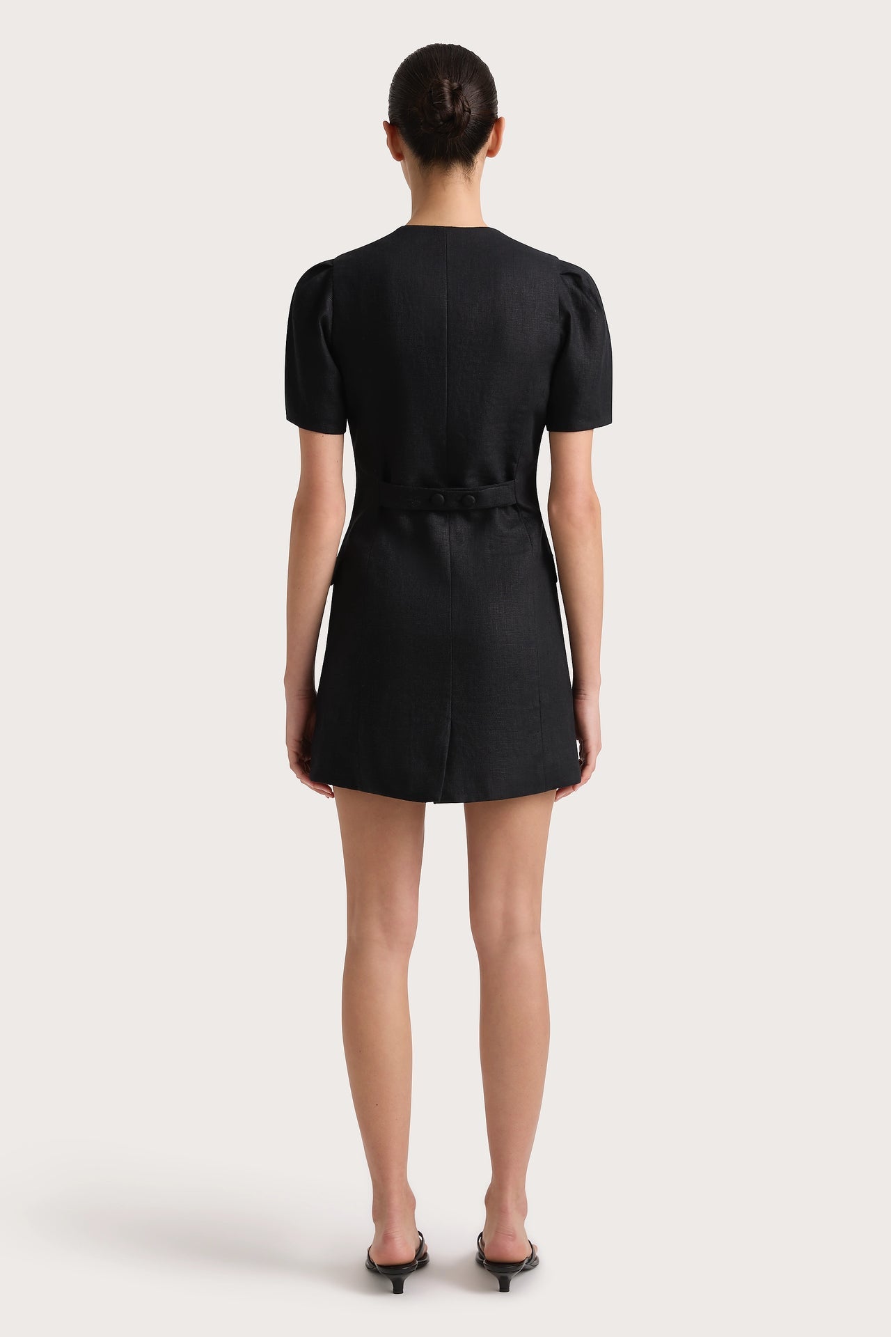 Emma Mini Dress Black Kjoler