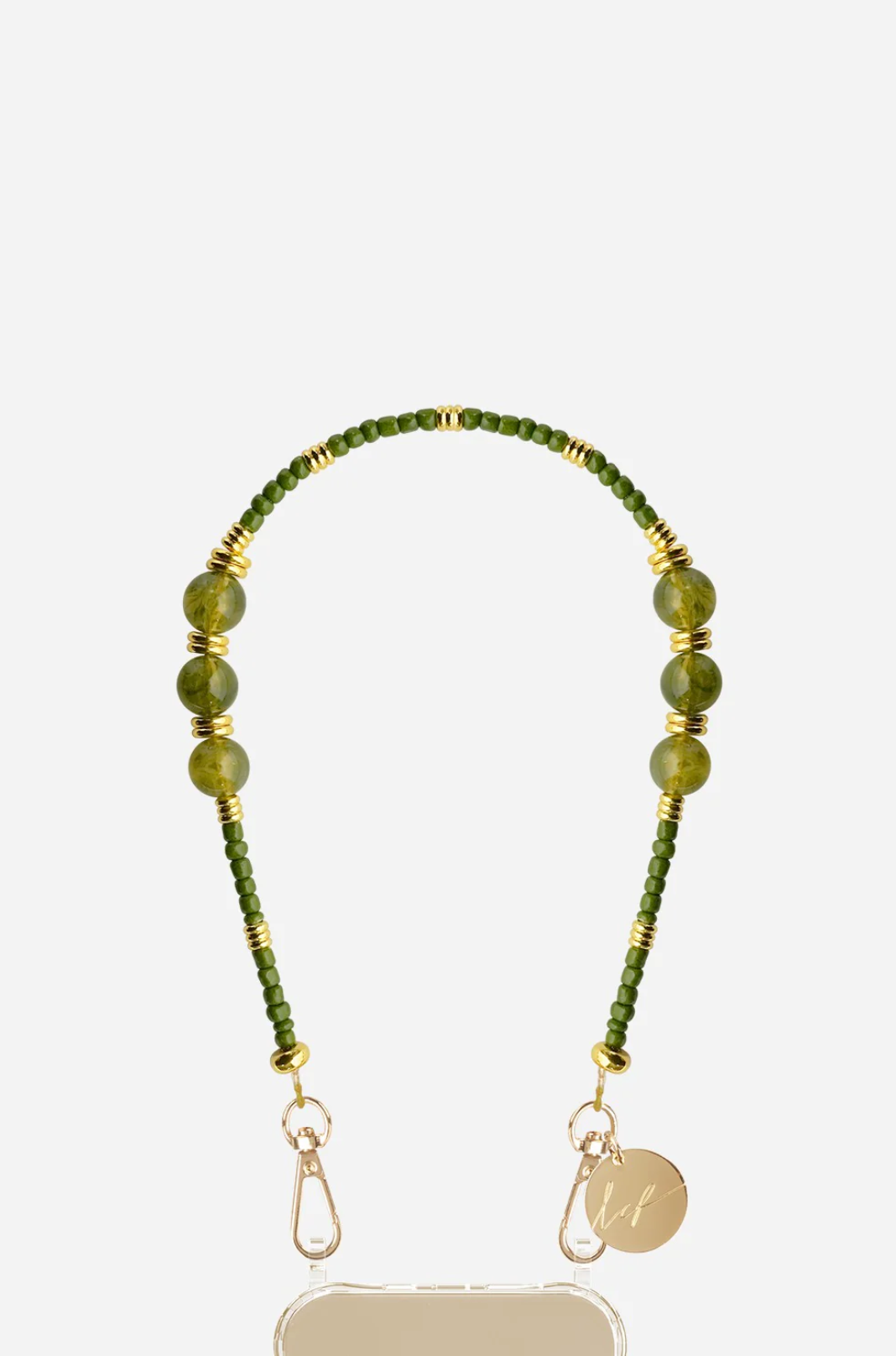 Accessories | Iris Perles Kaki 40 Cm