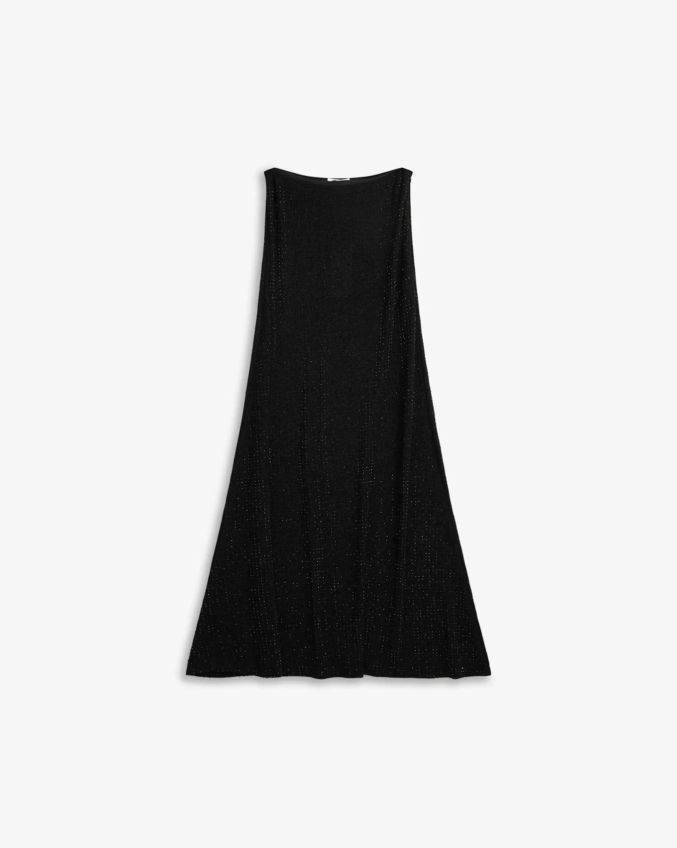 Luxe Sequin Skirt Black Skjørt