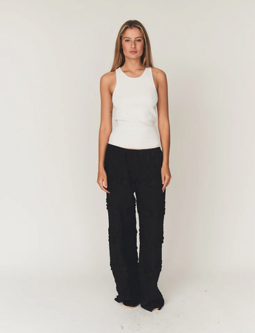 Fleur Pants Black Bukser