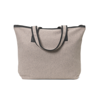 Day Woolen Bag M Taupe Melange Vesker