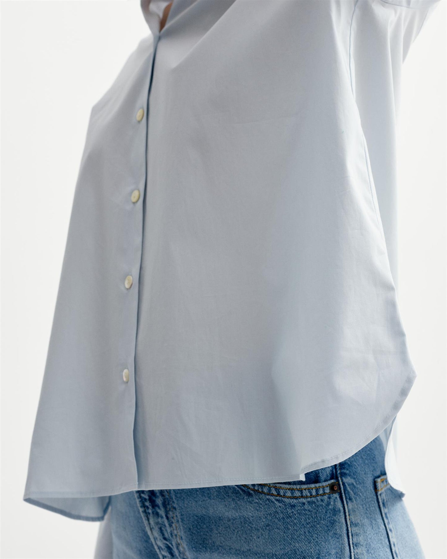 Lyon Shirt Light Blue Bluser