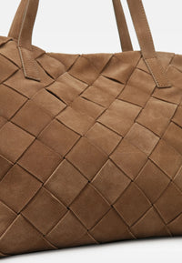 Odile Wave Shopper Caramel Taupe Vesker