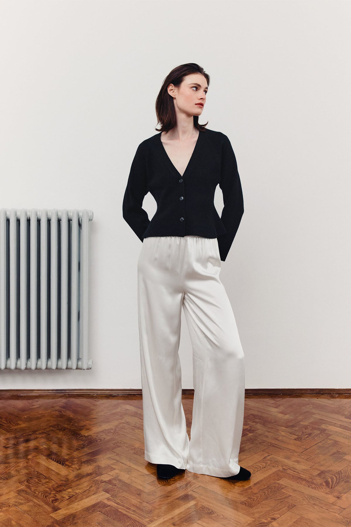 Gensere | Ginny merino cardigan - Black