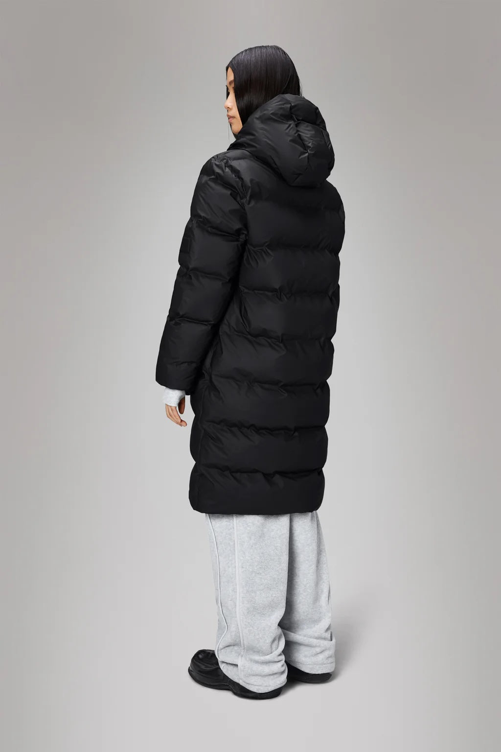 Alta Longer Puffer Jacket Black Yttertøy