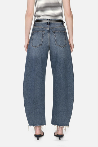 The Bubble Crop Rapture Raw Fray Bukser