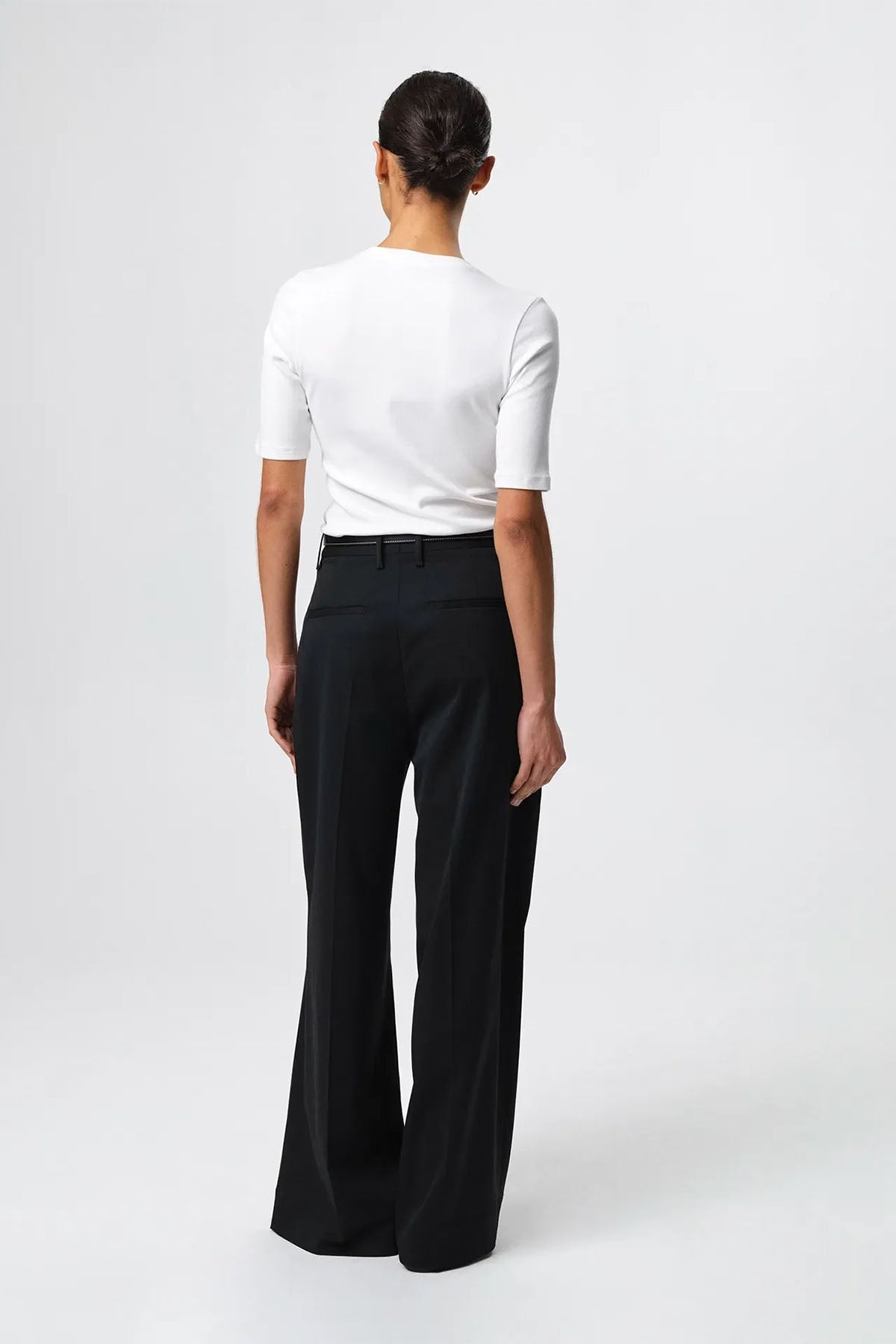 T-skjorter | Marianne Rib Tee - White