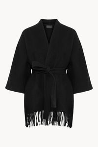 Akila Lambswool Jacket Black Cardigans