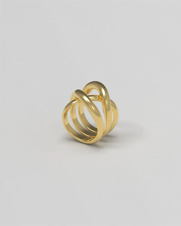 Thorn Ring Triple Gold Ringer