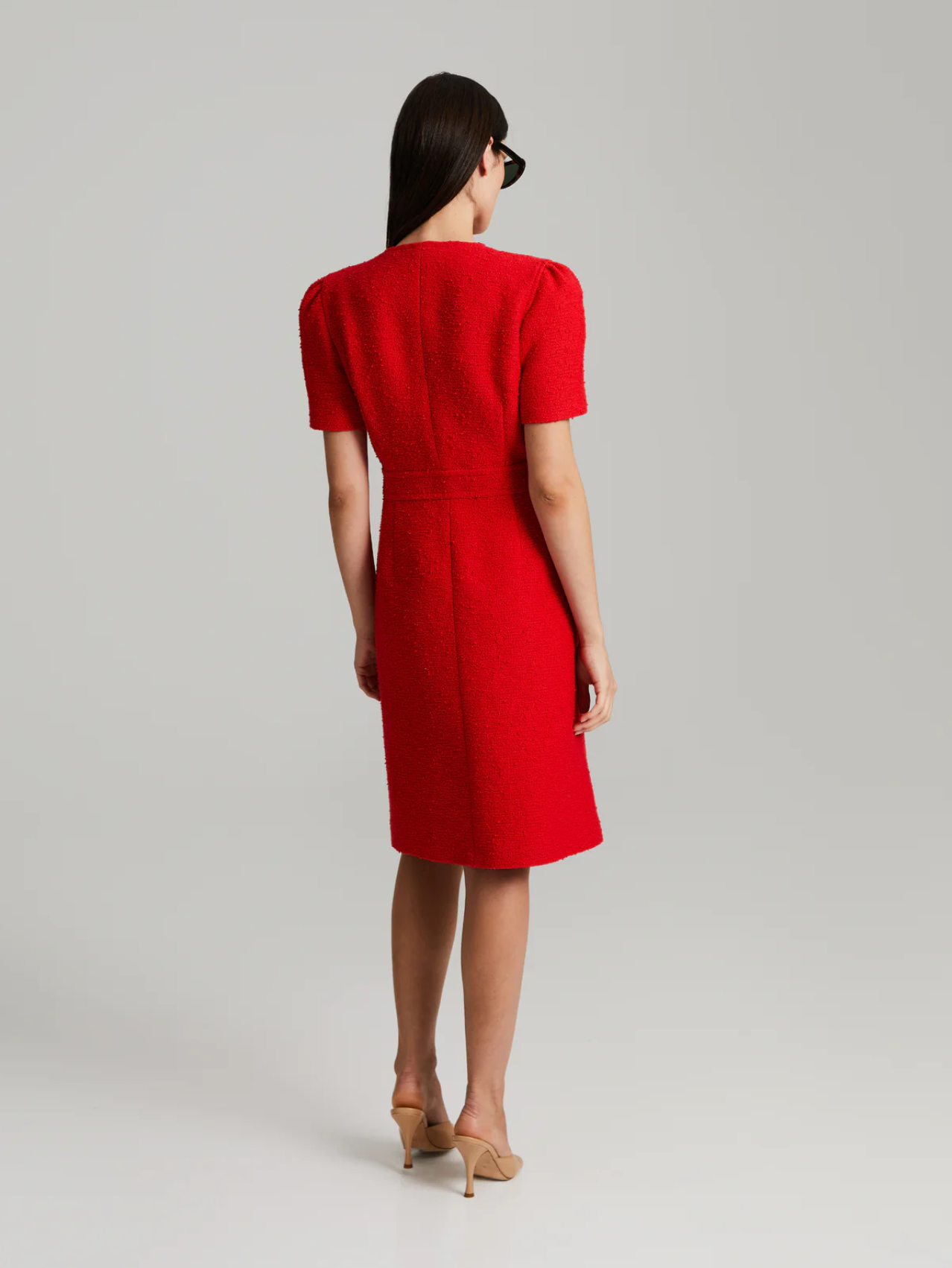 Elinor Dress Poppy Red Kjoler