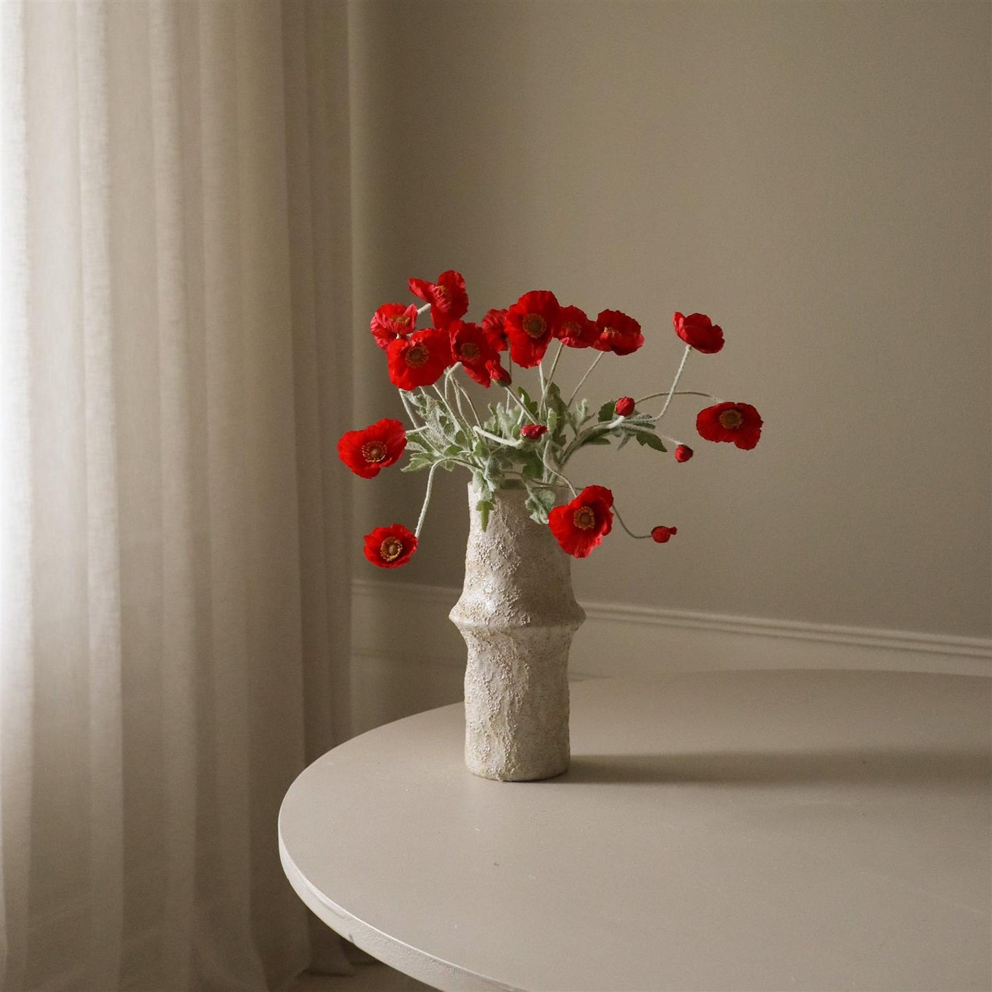 Red Poppy Flower Blomster