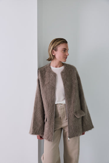 Sorgenfri Jacket Taupe Yttertøy