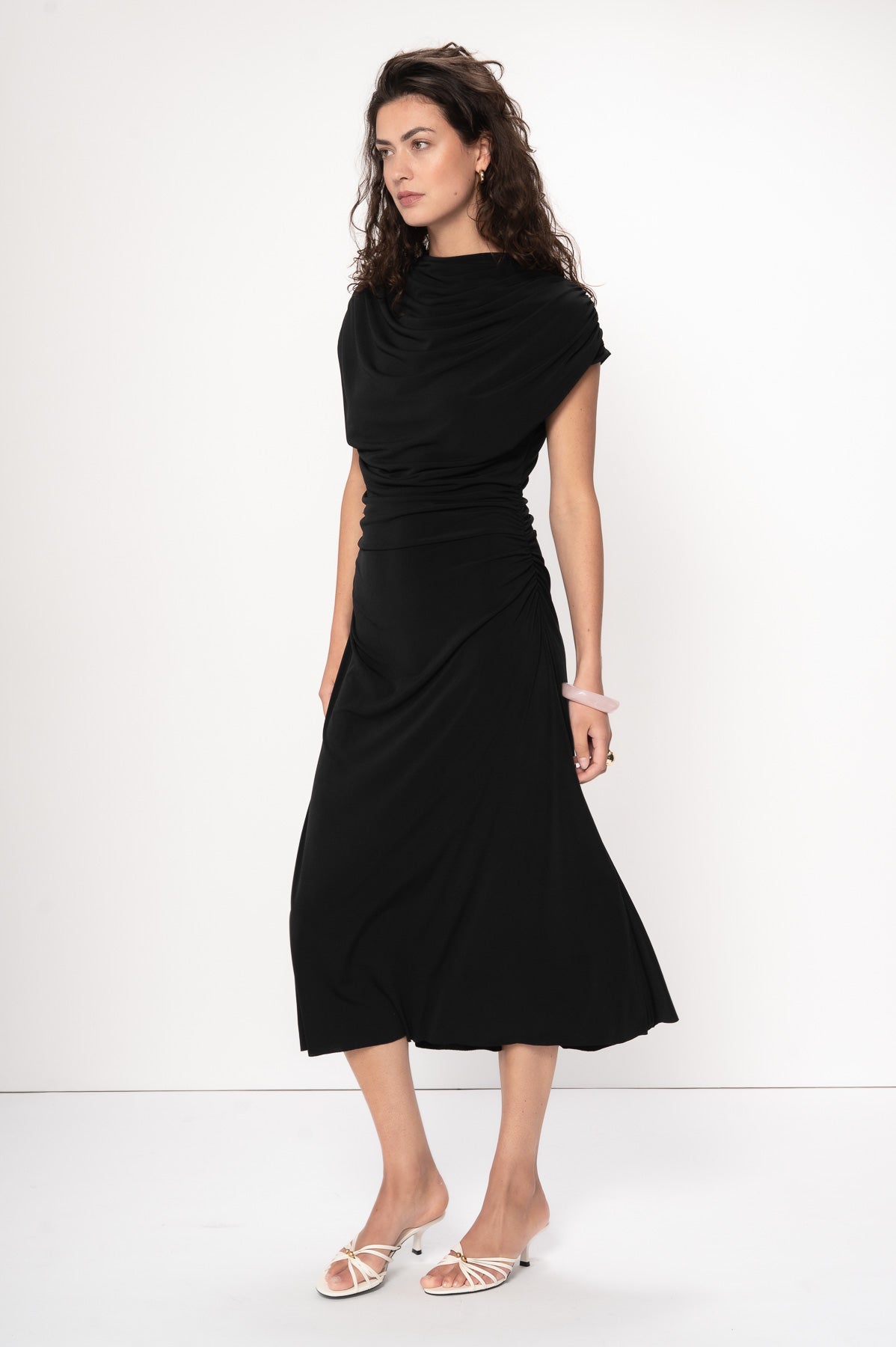 Talia Dress Black Kjoler