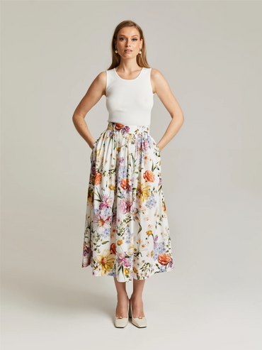 Hannele Top Chalk White T-skjorter