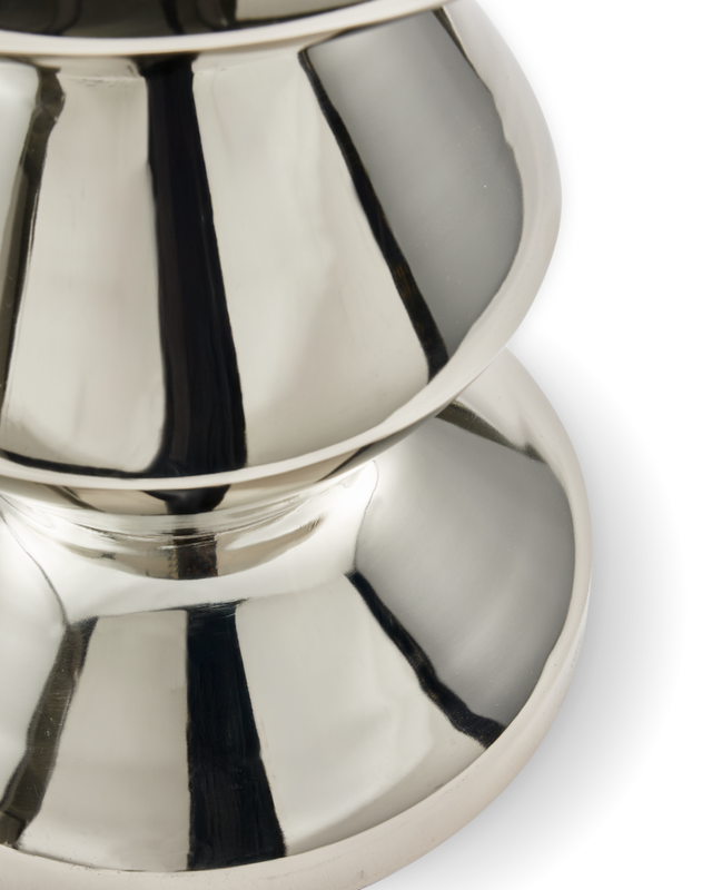 Zig Zag Metal Silver Stoler