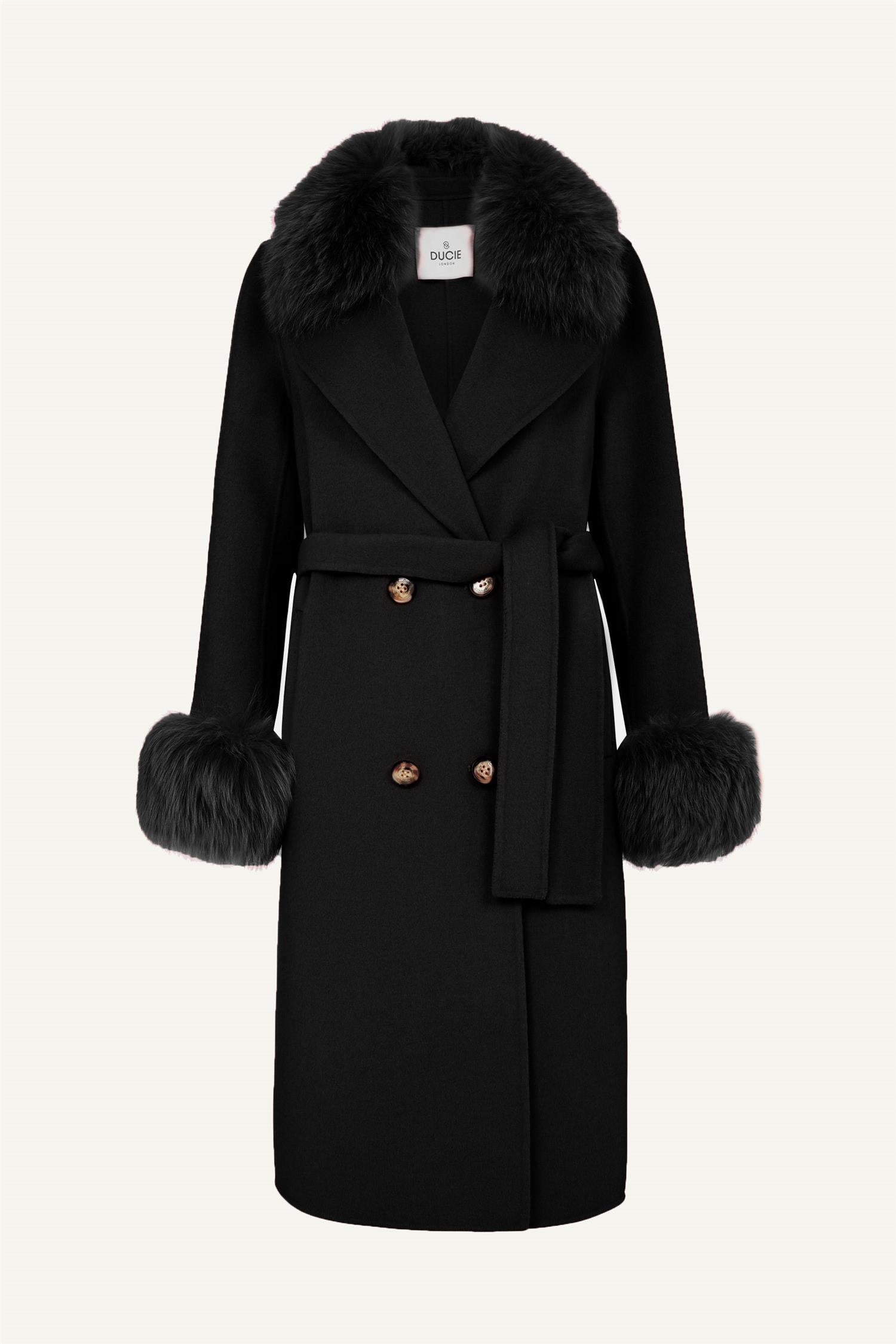 Marta Maxi Coat Black Yttertøy