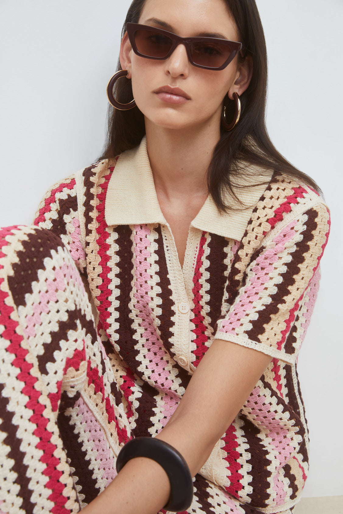 Gigi Top Rose Bluser