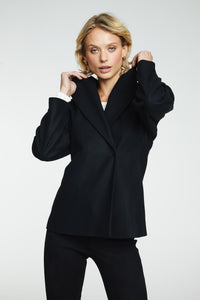 Wool Jacket Black Yttertøy