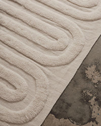 Riklund Wool Rug Off White 160x230 Tepper