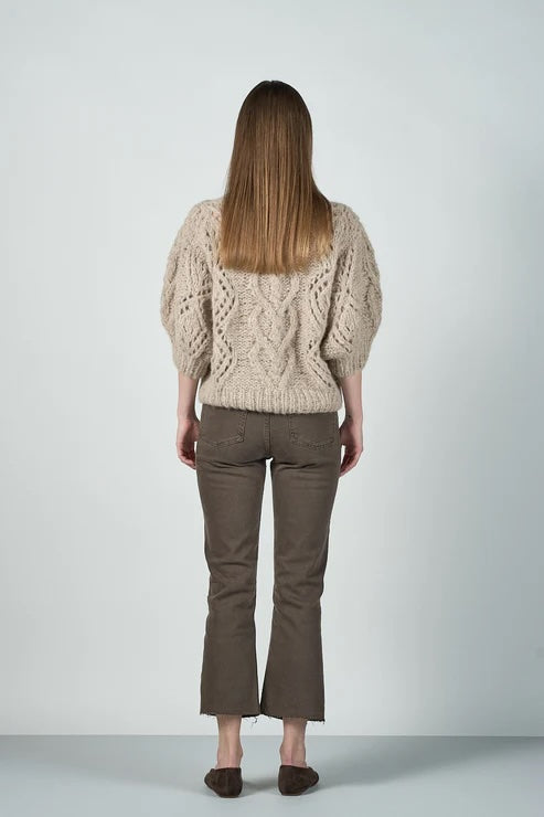 Lilo Cardigan Taupe Cardigans