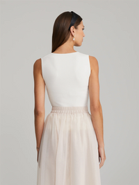 Hannele Top Chalk White T-skjorter
