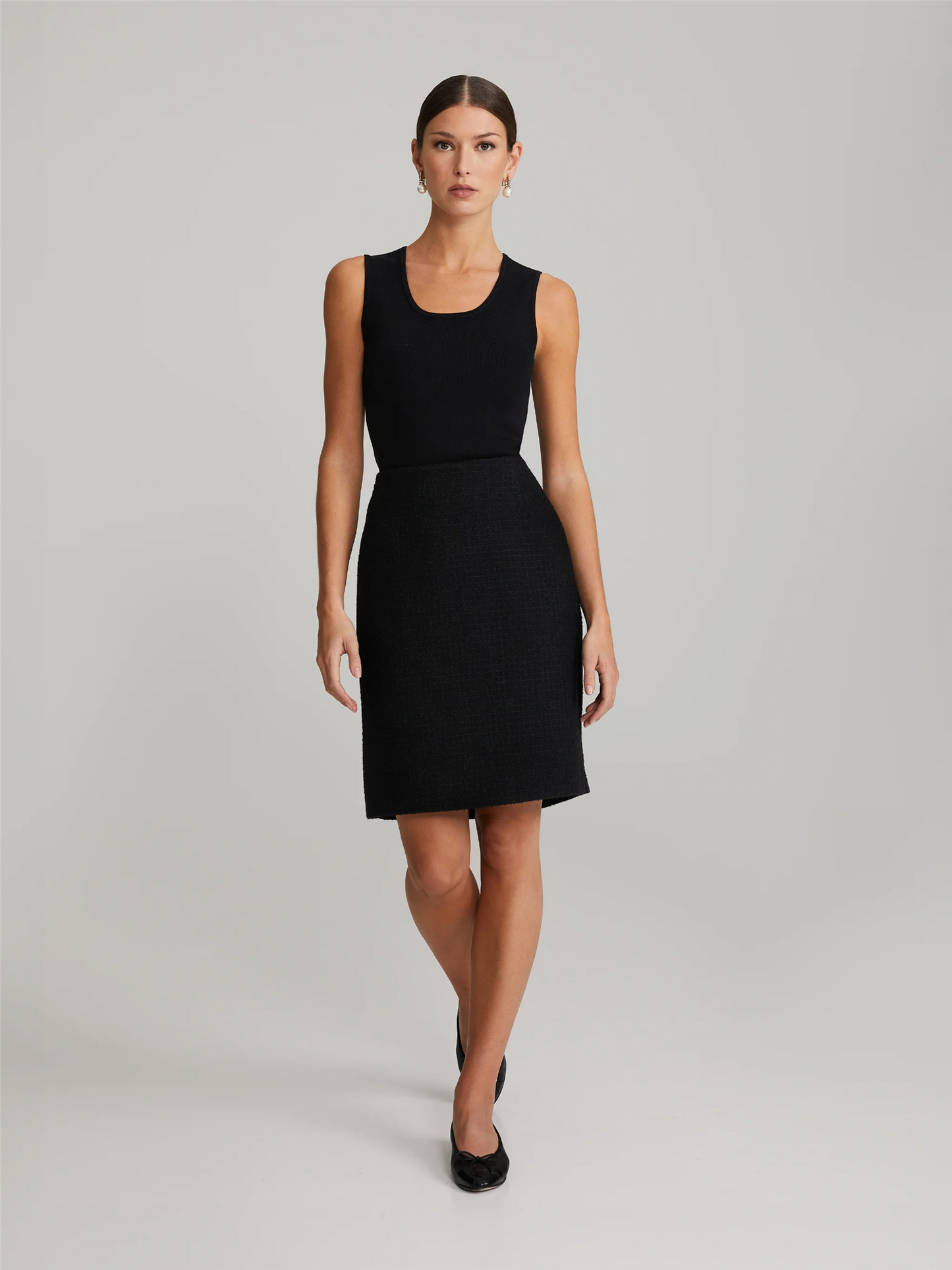 Hannele Top Black T-skjorter