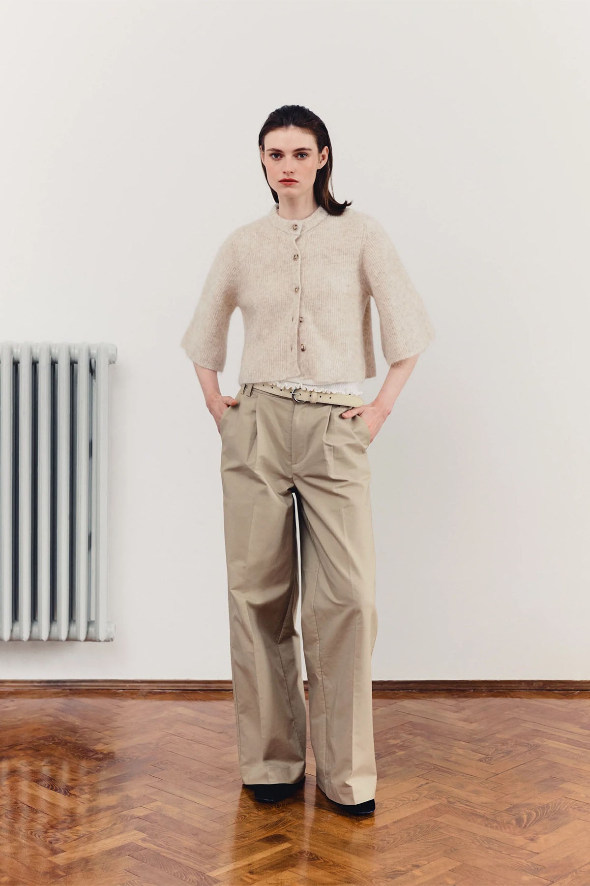 Gensere | Nolita mohair cardigan - Wheat