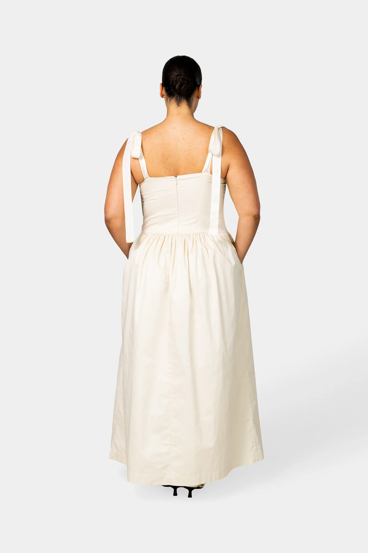 Kjoler | Elsa Maxi Dress Ivory