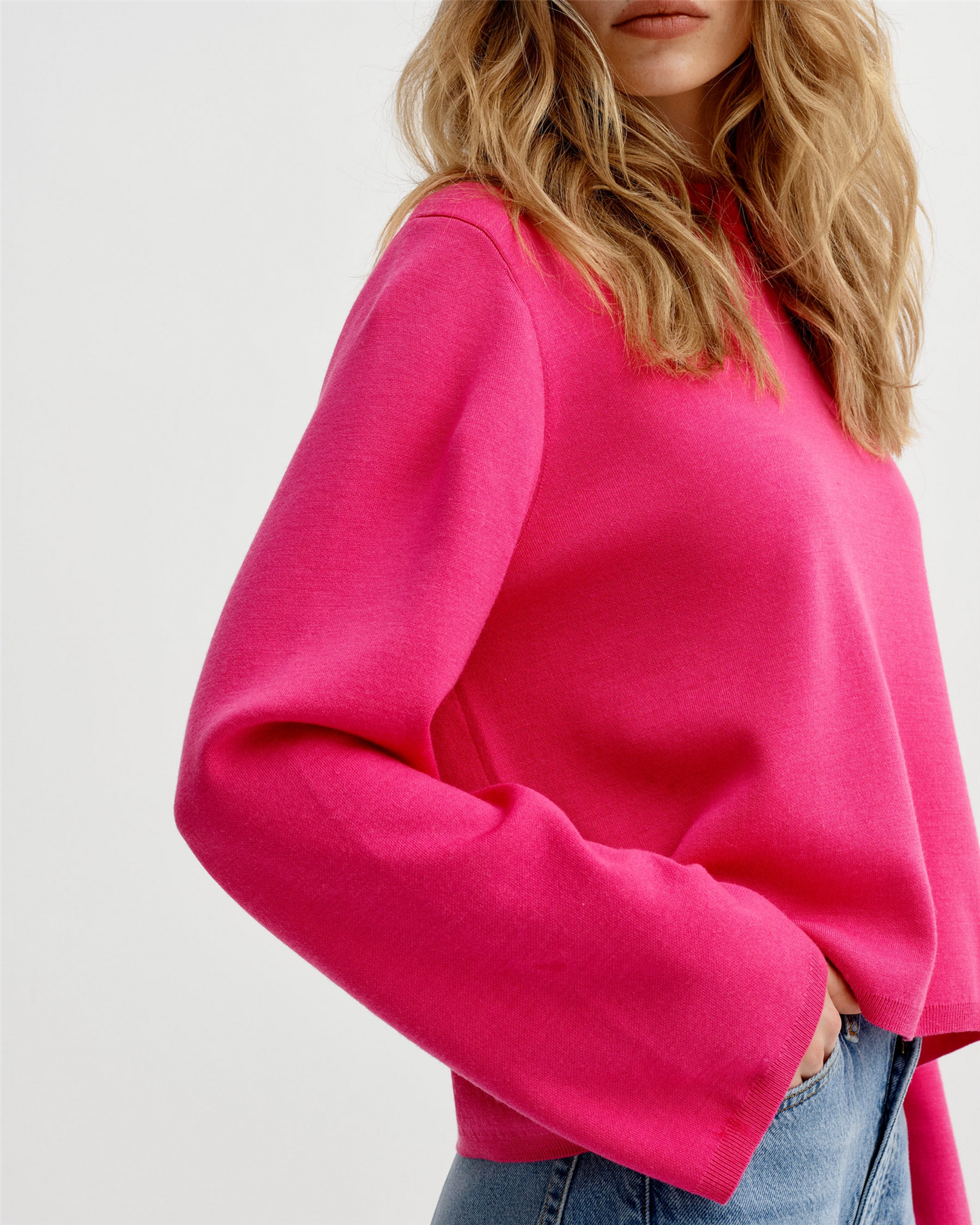Montreal Sweater Power Pink Gensere