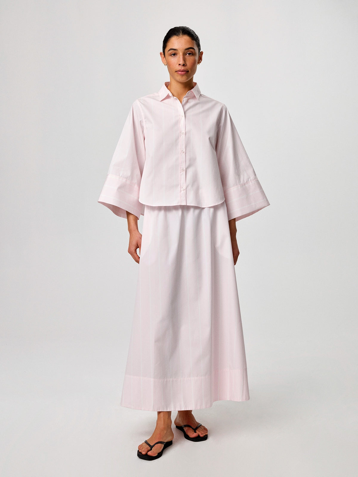Anja Shirt Peony Stripe Bluser