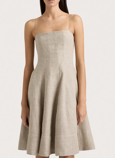 Annecy Dress Oatmeal Kjoler