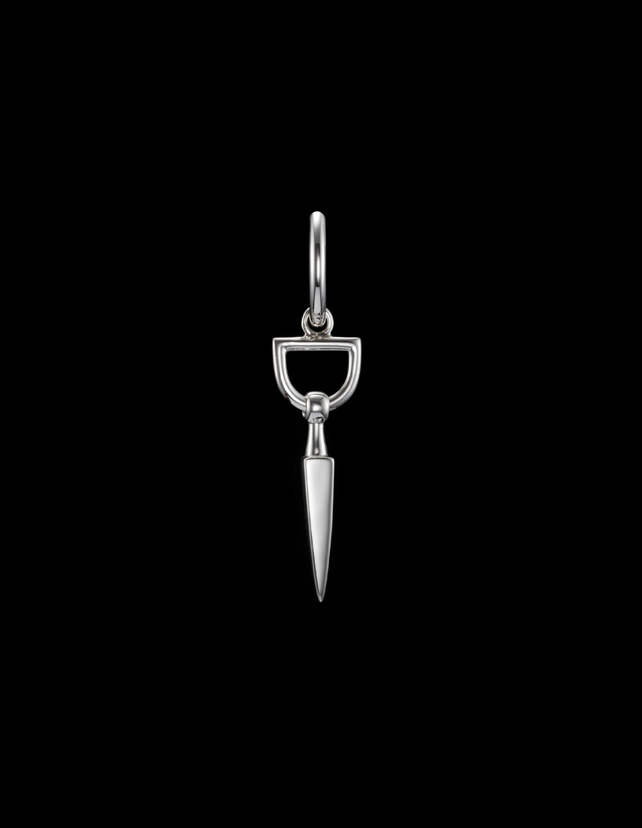 Bitten Earring  Silver Øredobber