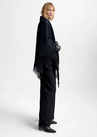 Alba Wool Scarf Black Skjerf