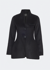 Adah Wool Jacket Black Jakker