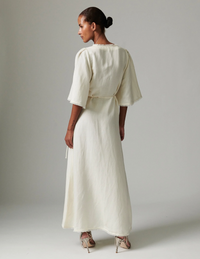 Camilla - Contrast Linen Kjoler