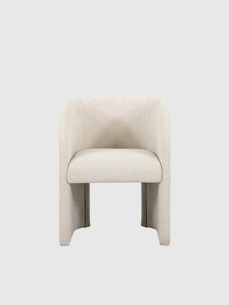 Chloé Dining Chair Cream Stoler