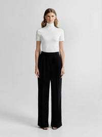 Gytta Trousers Black Bukser