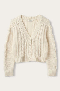 Elma Cardigan Off White Cardigans