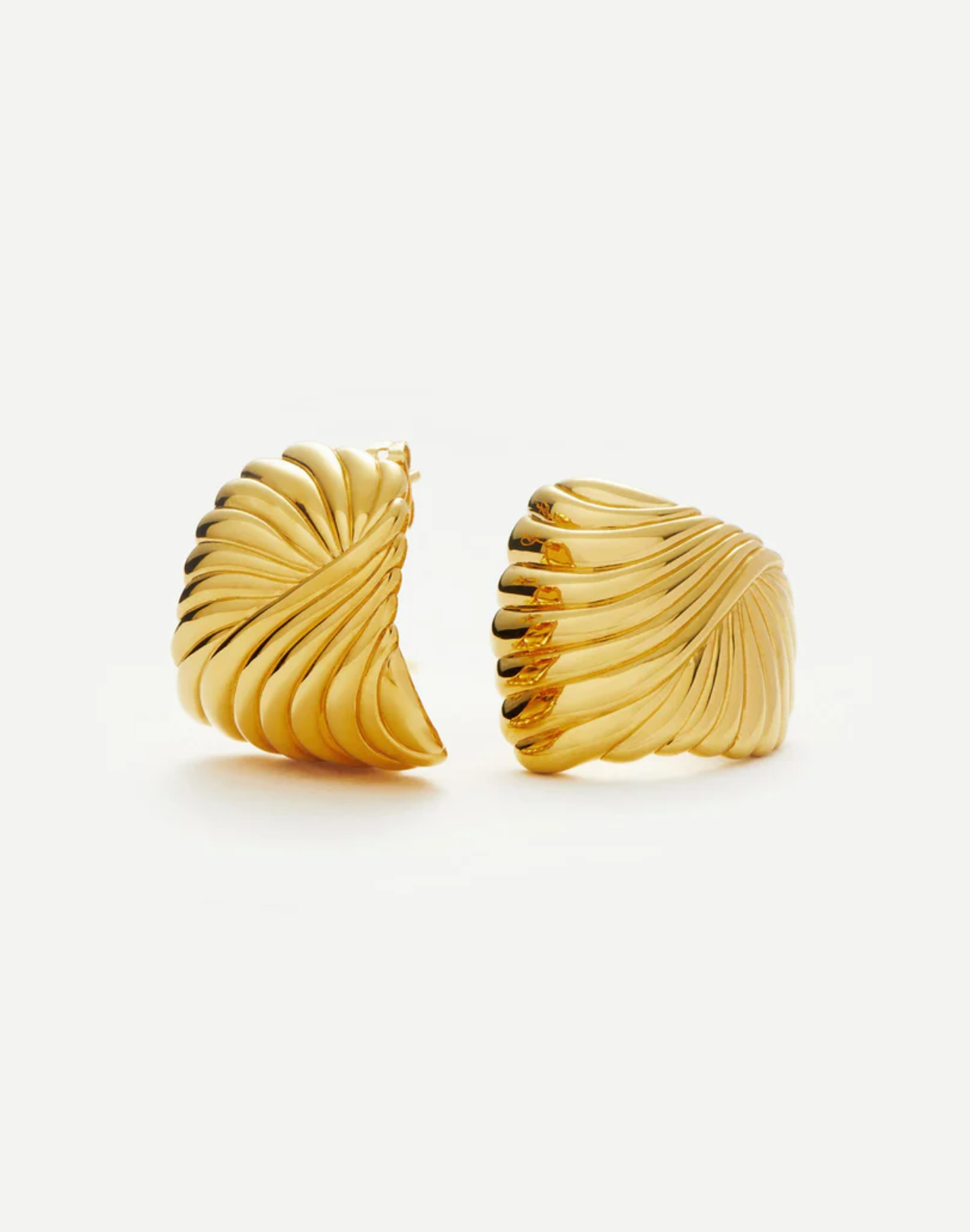 Øredobber | Ripple Oversized Stud Earrings