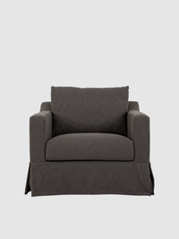 Eden Lounge Chair Steel Grey Stoler